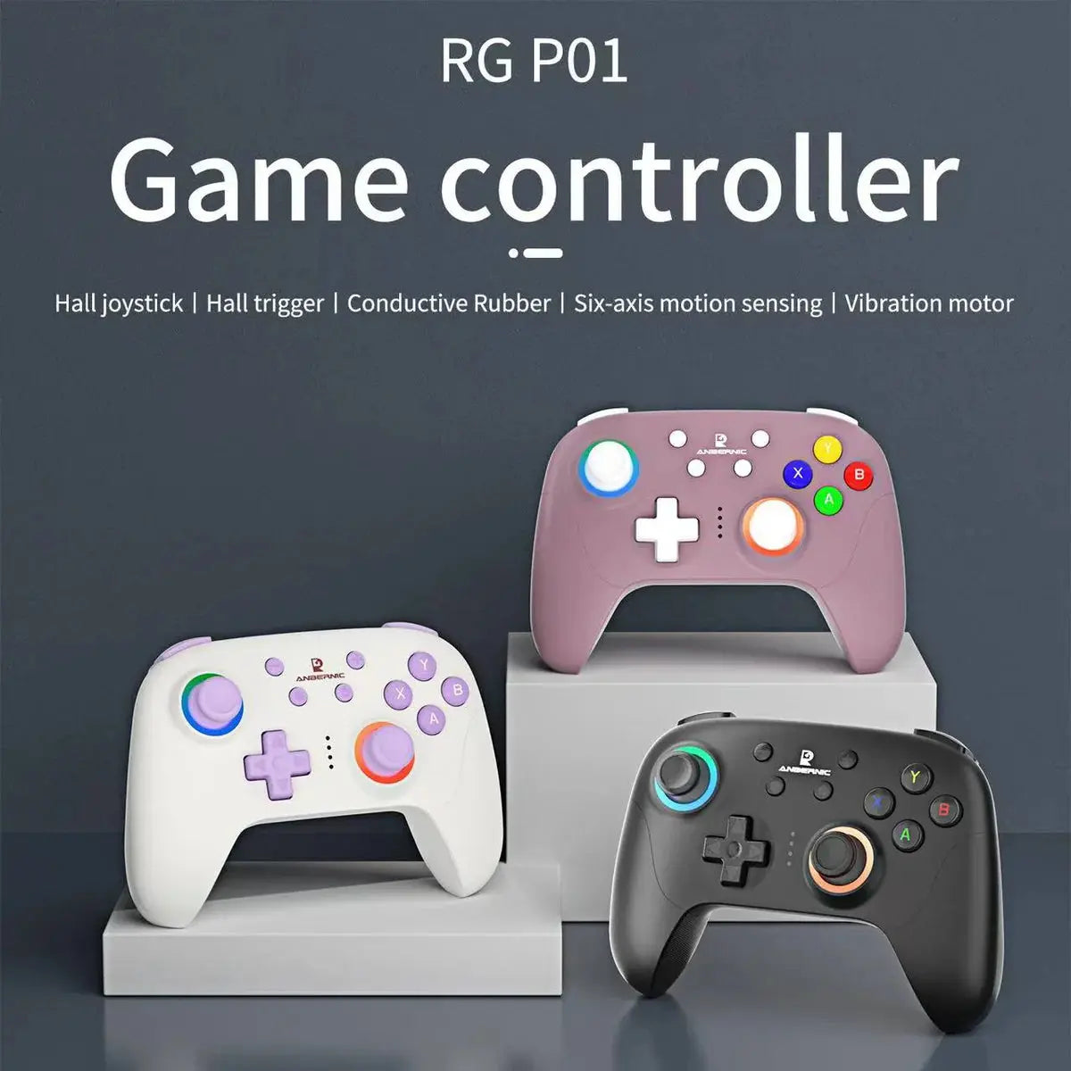 manette de jeu anbernic rg p01 rgb