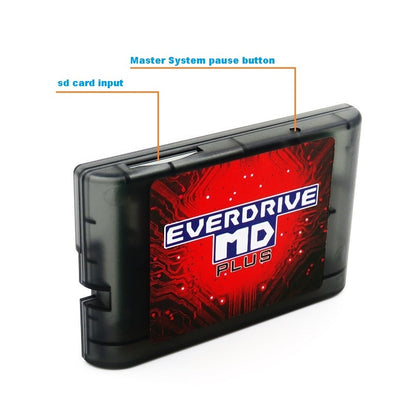 Everdrive Sega Megadrive + 16gb sd-kort