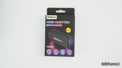 Bitfunx Mini HDMI-adapter for N64 / SNES / GameCube